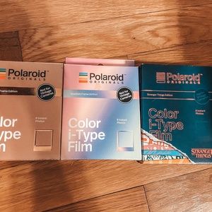 3pc Limited Edition Polaroid i-Type Film